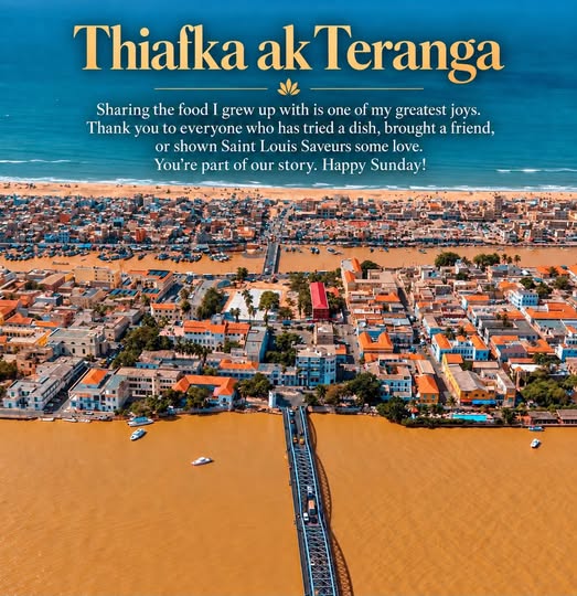 Thiafka ak Teranga — Saint Louis, Senegal from above